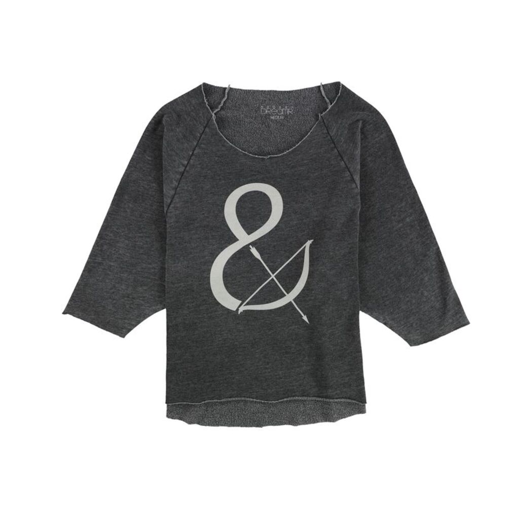 Dreamr Womens Infinity Archer Symbol Sweatshirt, NWT